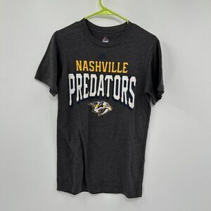 Nashville Predators NHL Dark Gray T Shirt Size Small